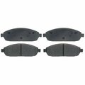 Rm Brakes 2006-2010 Jeep Service Grade Ceramic Disc Brake Pad Set R53-SGD1080C